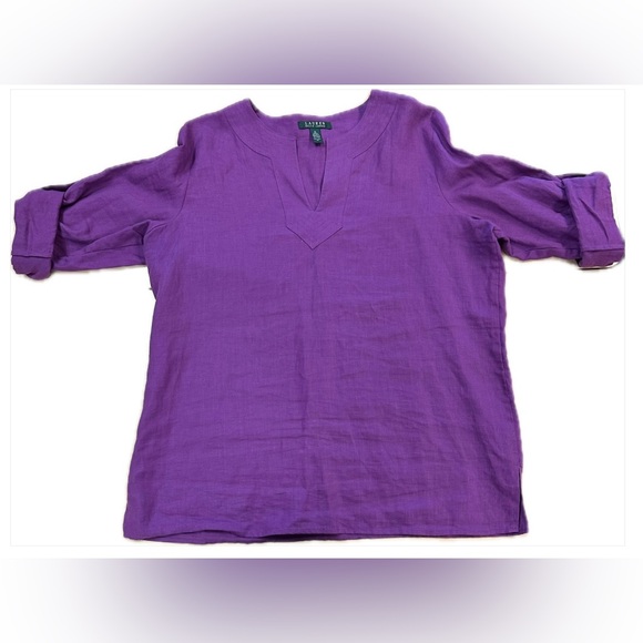 Ralph Lauren Women’s linen shirt | size XL - Picture 1 of 5